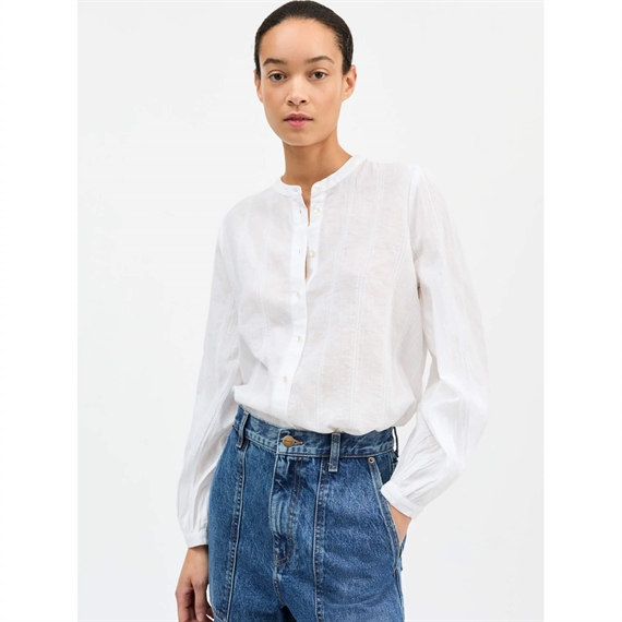 Skall Studio Vita Skjorte, Optic White 